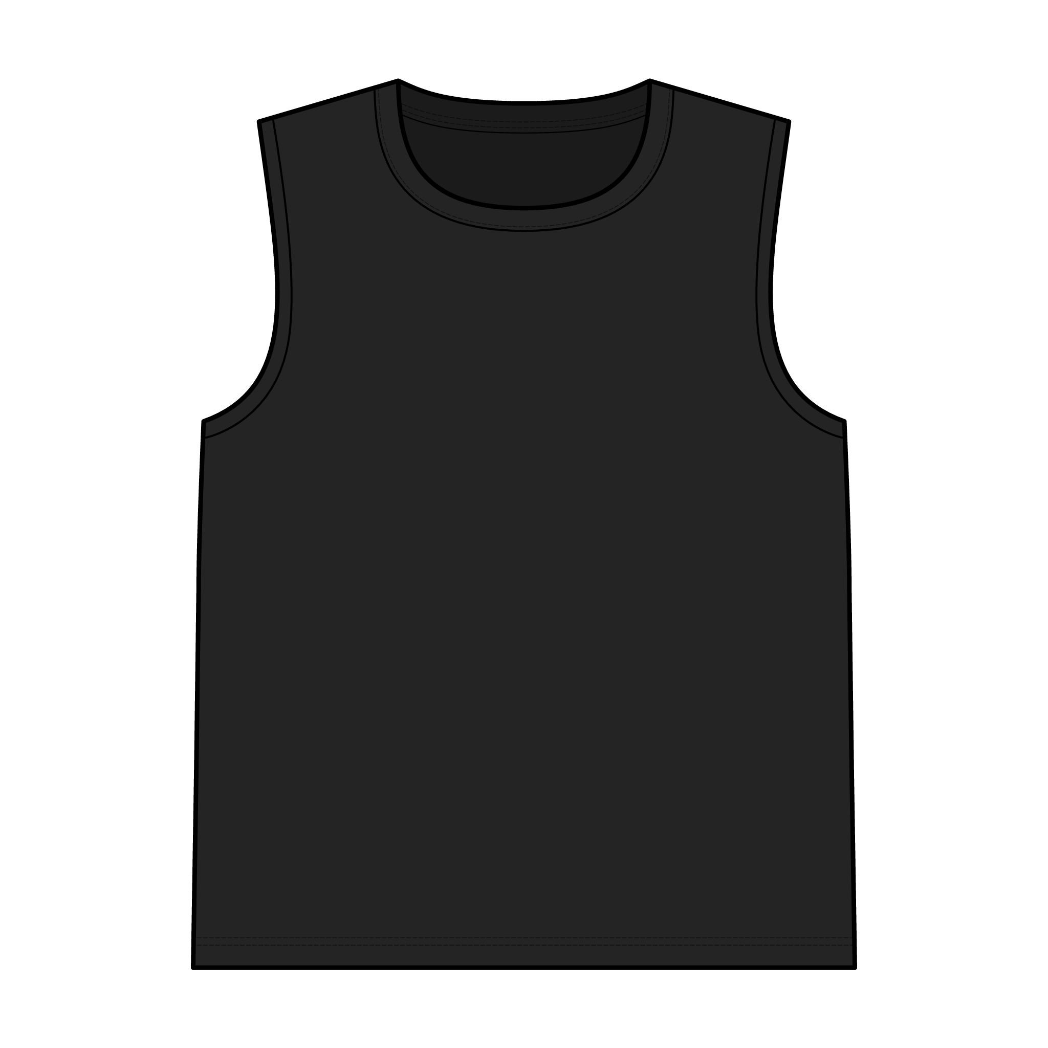 Rock 92.5 Guitar Logo Muscle Tank - Radio Station Rock Tee - Image 3